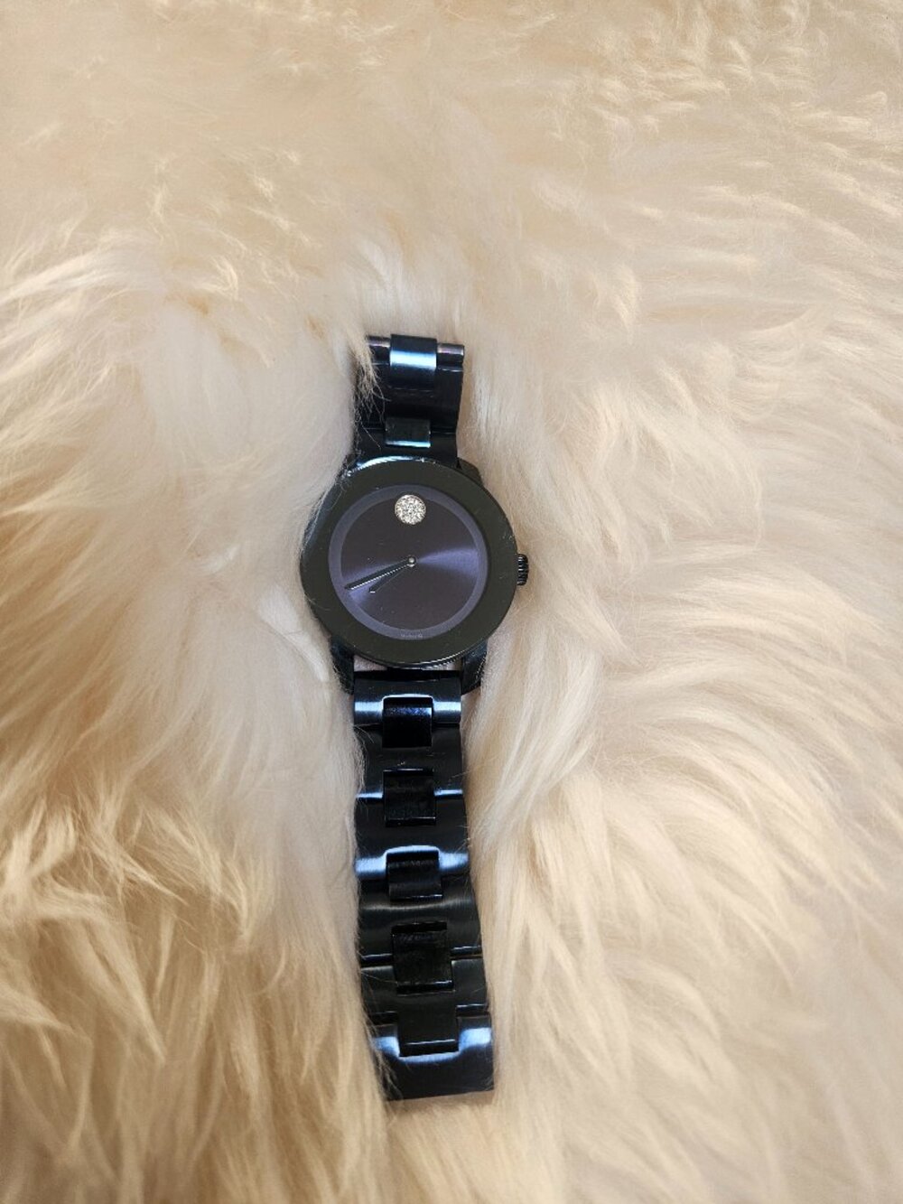 Movado Blue Black